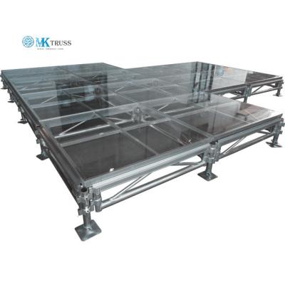 China Events/Shows/Welding Stage with Aluminum Frame and Adjustable Legs Height Adjustable for sale