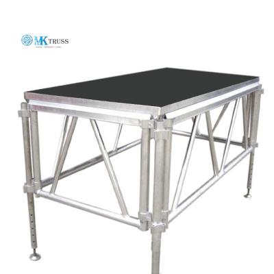 China Adjustable Concert Modular Stage Platform for Easy Set Up Outdoor Non Slip Foldable Events for sale