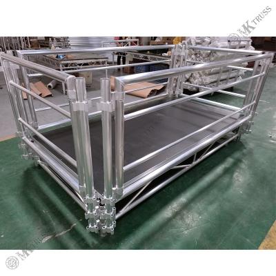 China Portable Outdoor Concert Stages with Adjustable Height and 750kg/m2 Load Capacity for sale