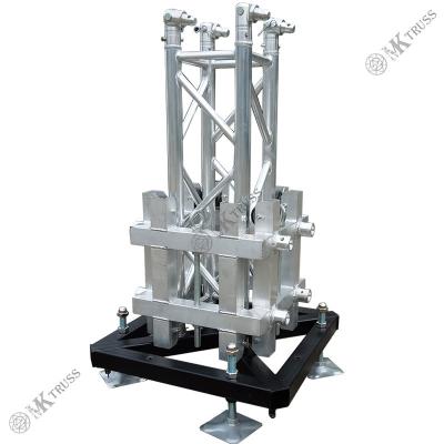 China Outdoor Aluminum Layer Truss Lift Tower Stage Speaker Truss System for Exhibition for sale