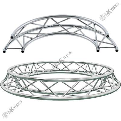 China Wedding Display Booth Aluminum Round Truss 6082-T6 Easy to Assemble for sale