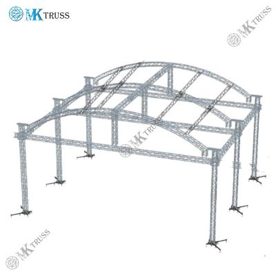 China Theater Choir Concert Custom Irregular Round Aluminum Smart Portable Stage All Size Truss for sale