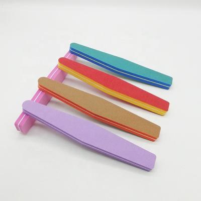 China Diamond Beauty Sponge Nail File Eco-friendly 100/180 Eva Sponge Nail Buffer Disposable for sale