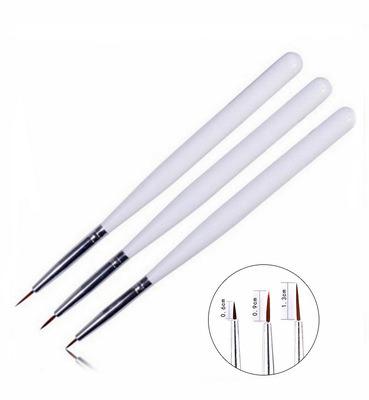 China White Drawing Line Nail Popular Styles Brush Painting Art Brush For Nail for sale