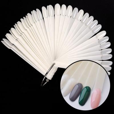 China Design 50 Tips/Bag Nail Polish Display Chart Gel Nail Polish Color Chart for sale