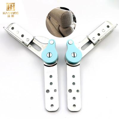 China Modern Sofa Hardware Accessories Folding Sofa Hinge Headrest And Armrest Bracket for sale