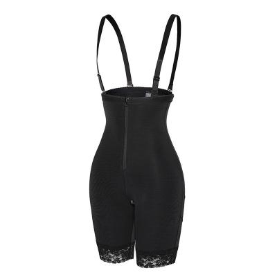 China Dropshopping High Waist Thigh Control Trainer Breathable Women Body Shaping Lace Puerperal Jumpsuit for sale