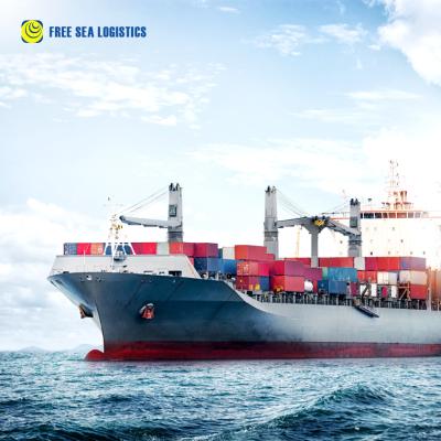 China Logistics services transports freight forwarder port to port china to los delivers usa freesea100901 for sale