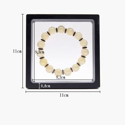 China Jewelry Disply Jewelry Display Showing Retail Box 11*11cm To Make Up Transparent Hanging Floating Rack Balance for sale