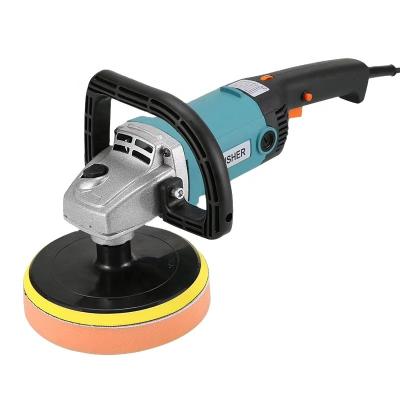 China SPL-CPRO004 1200w 180mm Electric Hand Metal Polisher Car Detailing Variable Speed ​​Rotary Car Polisher Custom for sale