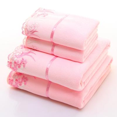 China Large towel, viable male and female, adult and household bath, water absorption, student, quick-drying bath towel for sale