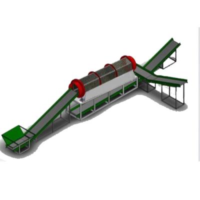 China TDWS Eco-friendly Scrap Metal Recycling Equipment Waste Recycling Sorter Production Municipal Solid Waste Sorting System for sale