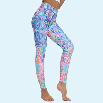 China Breathable fast-drying plant department yoga pants, fitness high-waisted tight stretch sports leggings women for sale