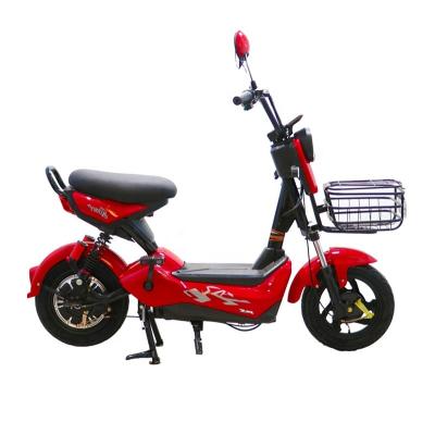 China Bada 2 Seats 48v 350w Multifunctional Electric Scooter Bike Bicycle City Motorcycle With Pedals for sale