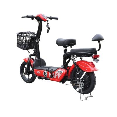 China Standard High Quality 2 Seater 350w 48v Lead Acid Battery Electric Bike Moped Motorcycle In China for sale