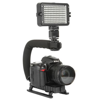 China C Shape Flash Bracket Holder Video Handle Handheld Stabilizer For Dslr Slr Camera Phone Te koop