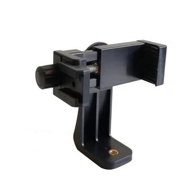 China Cell phone camera parts 360 degree rotating Mobile Phone Holder Clip Bracket with hot shoe mount for sale