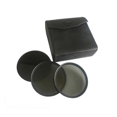 China 67mm Camera filter kit ND 2/4/8 neutral density filter set for DSLR en venta