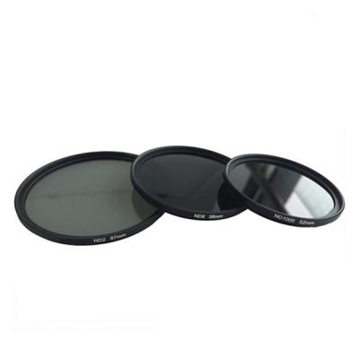 China ND2 ND4 ND8 ND1000 Lens Filter 58mm Neutral Density Filter Lens Camera Filter for sale