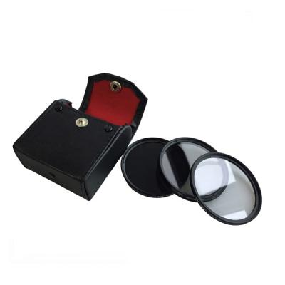 China Professional Camera filter UV CPL ND 3 in1 Lens filter kit for DSLR Camera for sale