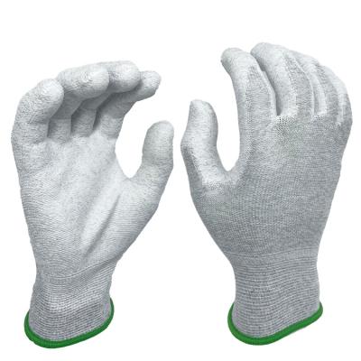 China Flexible PU Encore Screentouch Work Glove for sale