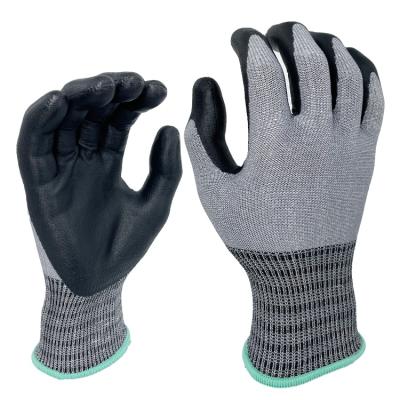 China Microfoam flexible nitrile dipping Ansell hyflex work welding glove for sale