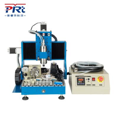 China PURUITEKEJI 3020-1.5KW Small Materials CNC Metal Engraving Machine Metal Engraving Machine Hard Mini CNC Router for sale