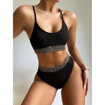 China New Design Breathable Bottom Model Solid Bikinis Swimwear Women Bikinis And Beach Wear for sale