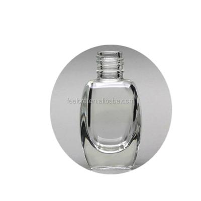 China Empty Square 12ml Nail Lacquer Bottle Cosmetic Over 2000 Bottle Designs For Choice Clear Nail Polish Packaging Bottle FD0690 for sale