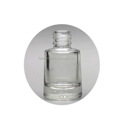 China Personal Care 9ml Round Empty Clear Nail Lacquer Bottle FD0554 Nail Polish Bottle OEM Private Label Cosmetic Packing Packing Bottle for sale