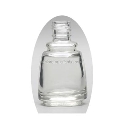 China Large 18ml cosmetic empty glass nail polish bottle FD0056-02 OEM private logo printed transparent nail polish bottle nail polish bottle for sale