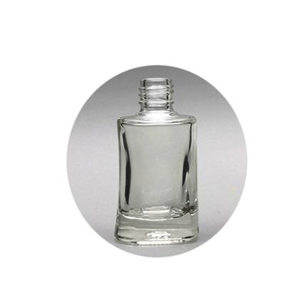 China 14ml clear cosmetic nail polish bottle FD1996 logo nail polish glass private neck empty cosmetic bottle 13/415 for sale