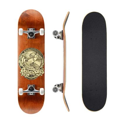 China Professional Skater Multiple Designs Complete Double 8.25*32 KickConcave Deck Skateboard for sale