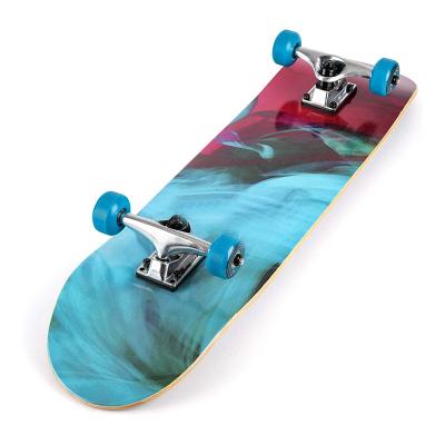 China Professional Skater Wholesale Concave Standard 7 Layer Maple Longboard Double Kick Skateboard Full Store For Skateboards for sale