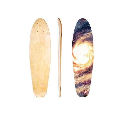 China Professional OEM Skater Wholesale Max Load 150KG 7ply Maple Land Northeastern Surfboard Decks for sale