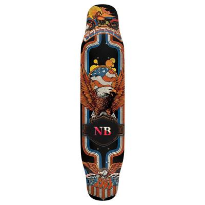 China Cheap Professional Skater OEM Adults Outdoor Sports Skateboard Deck Longboard Carbon Wood Deck for sale