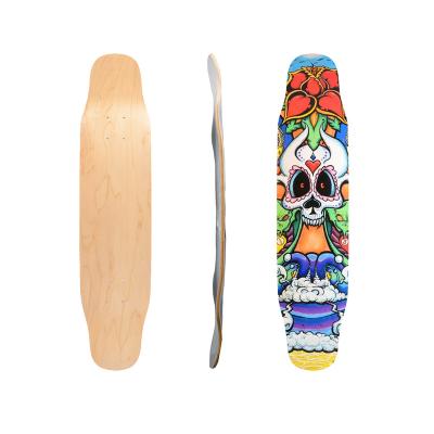 China Custom Professional Skater Longboard Decks Surf Skate Electric Skateboard Deck for sale