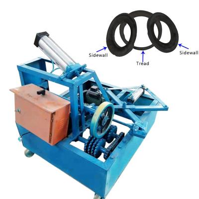 China Rubber Processing Machinery Shuliy Waste Tire Ring Cutter Tire Sidewall Cutting Machine Tire Recycling Plant India for sale