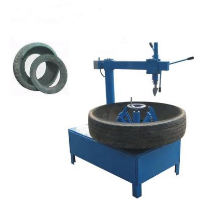 China Rubber Processing Machinery Shuliy Double Sides Car Tire Sidewall Cutter For Sale Used Tire Cutter for sale