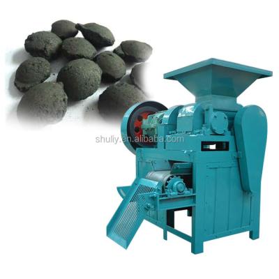 China Long Burn Time Coconut Shell Charcoal Powder Roll On Ball Pressing Machine for sale