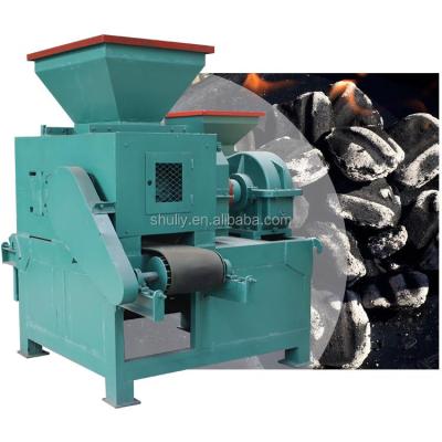 China Long Burn Time Charcoal Ball Briquette Press Extruder Machine for sale