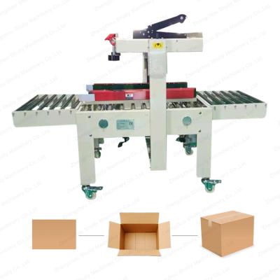 China Automatic Mineral Food Water Bottle Carton Mail 1-12 Carton Box Strip Sealing Machine for sale