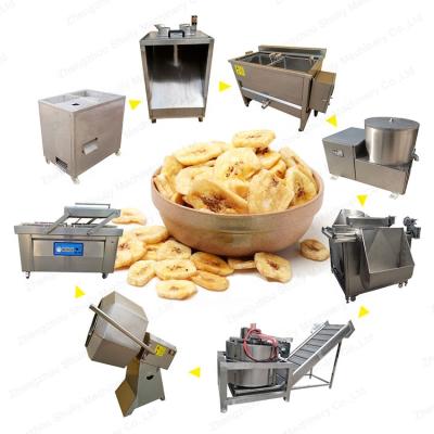 China Easy operation; High efficiency high effciency banana fries production line sweet potato chips processing line potato chips production line for sale for sale