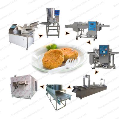 China NO-pollution Burger Press Machine Automatic Beef Fish Potato Burger Hamburger Patty Forming Making Machine for sale