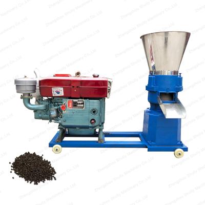 China Poultry Farm Feed Pellet Processing Machine Feed Processing Machinery Pellet Poultry Feed Pellet Making Machine for sale