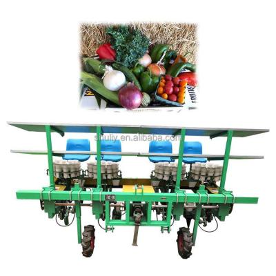 China 8row farm planter machine onion seedling planter machine tomato transplanting machine vegetable sale for sale