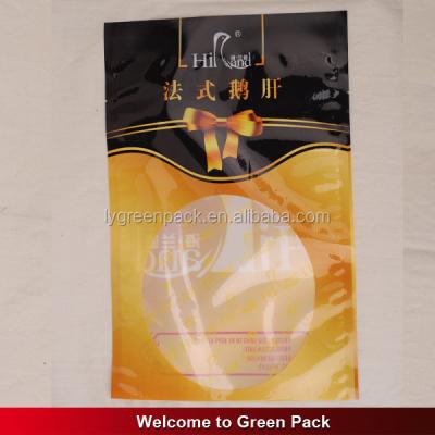 China Liver Fat Ziplock Bag NY/PE Material Side Gusset Food Packaging BIODEGRADABLE Plastic Lamination Wrapping Bags for sale