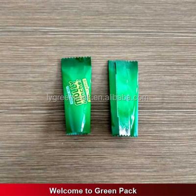 China Seal candy bar packaging bag/plastic candy packaging/plastic back bag disposable custom printed cookies plastic packaging for sale