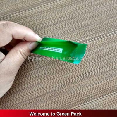 China BIODEGRADABLE kinds of protein bar packaging for sale / protein bar back sealed bag for sale