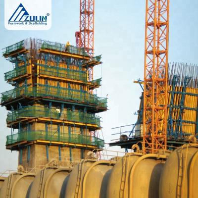 China High Rise Buildings Bridge Pillar Sloped Application Steel Or Timber ACS Deck Formwork System for sale